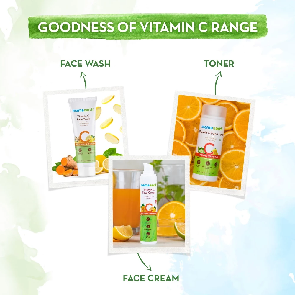 Vitamin C face wash with Turmeric for Skin Illumination, 25ml-5.webp